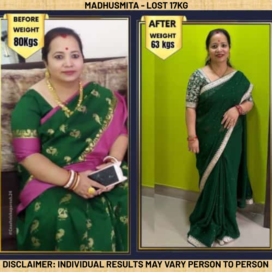 Madhusmita Mohapatra Before and After Instagram Post